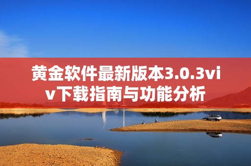 黄金软件最新版本3.0.3viv下载指南与功能分析