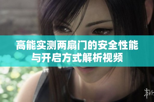 高能实测两扇门的安全性能与开启方式解析视频