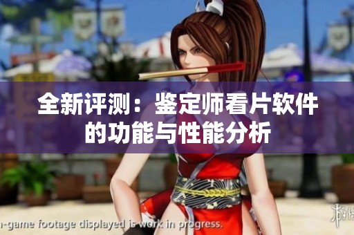 全新评测：鉴定师看片软件的功能与性能分析