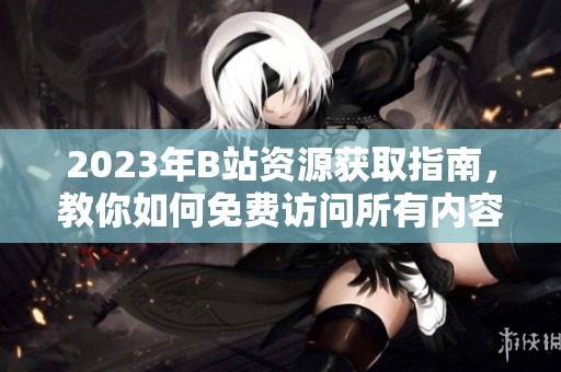 2023年B站资源获取指南，教你如何免费访问所有内容