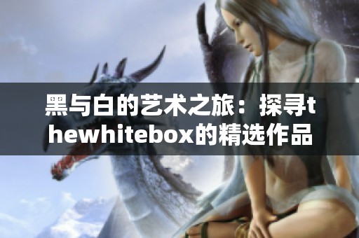 黑与白的艺术之旅：探寻thewhitebox的精选作品