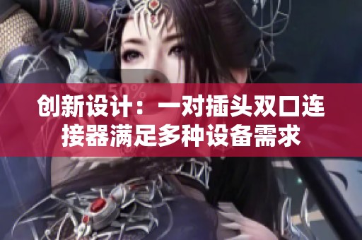创新设计：一对插头双口连接器满足多种设备需求