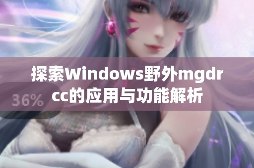 探索Windows野外mgdrcc的应用与功能解析