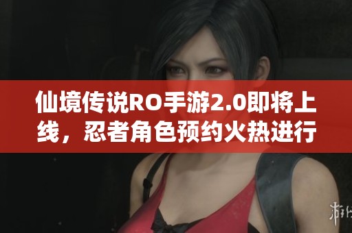 仙境传说RO手游2.0即将上线，忍者角色预约火热进行中