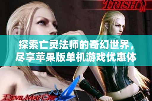 探索亡灵法师的奇幻世界，尽享苹果版单机游戏优惠体验