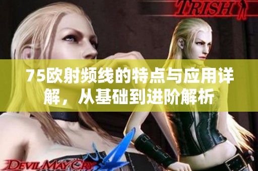 75欧射频线的特点与应用详解，从基础到进阶解析