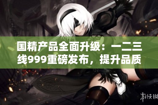 国精产品全面升级：一二三线999重磅发布，提升品质与体验