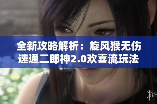 全新攻略解析：旋风猴无伤速通二郎神2.0欢喜流玩法详解