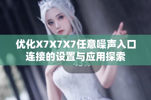 优化X7X7X7任意噪声入口连接的设置与应用探索