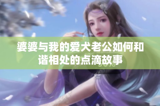 婆婆与我的爱犬老公如何和谐相处的点滴故事