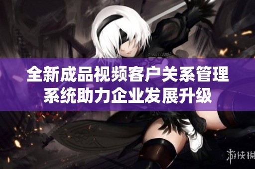 全新成品视频客户关系管理系统助力企业发展升级