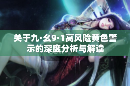 关于九·幺9·1高风险黄色警示的深度分析与解读