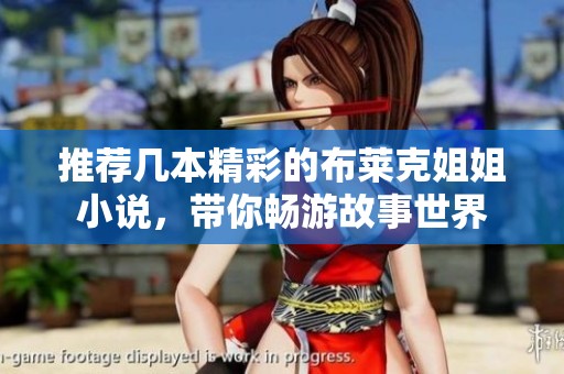 推荐几本精彩的布莱克姐姐小说，带你畅游故事世界