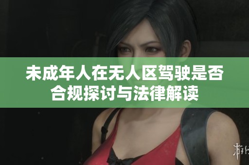 未成年人在无人区驾驶是否合规探讨与法律解读