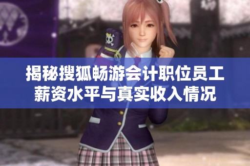揭秘搜狐畅游会计职位员工薪资水平与真实收入情况