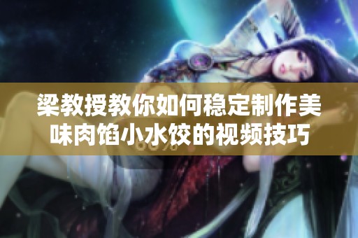 梁教授教你如何稳定制作美味肉馅小水饺的视频技巧