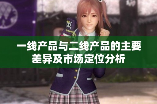 一线产品与二线产品的主要差异及市场定位分析