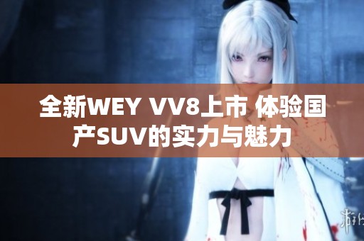 全新WEY VV8上市 体验国产SUV的实力与魅力