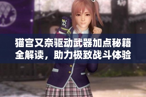 猫宫又奈驱动武器加点秘籍全解读，助力极致战斗体验