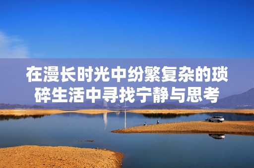在漫长时光中纷繁复杂的琐碎生活中寻找宁静与思考