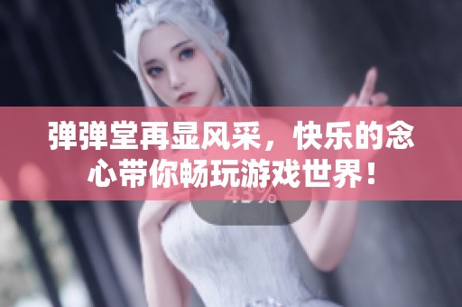 弹弹堂再显风采，快乐的念心带你畅玩游戏世界！
