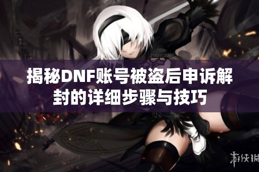 揭秘DNF账号被盗后申诉解封的详细步骤与技巧
