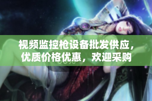 视频监控枪设备批发供应，优质价格优惠，欢迎采购