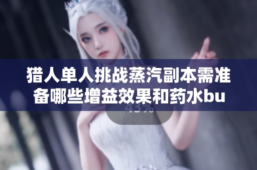 猎人单人挑战蒸汽副本需准备哪些增益效果和药水buff