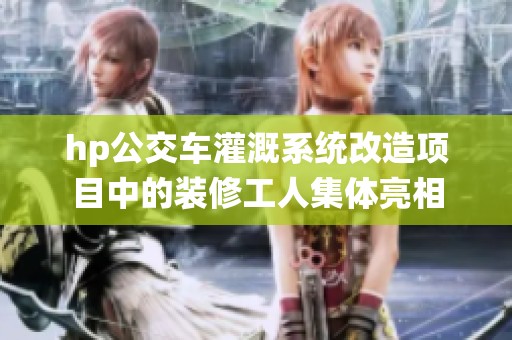 hp公交车灌溉系统改造项目中的装修工人集体亮相