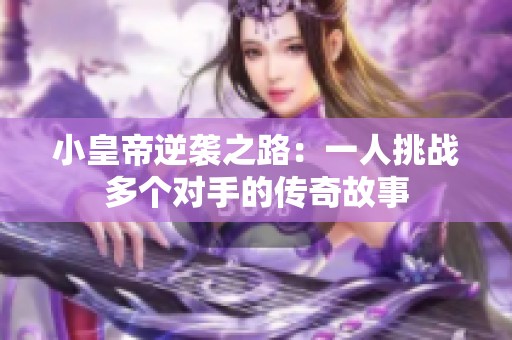 小皇帝逆袭之路：一人挑战多个对手的传奇故事