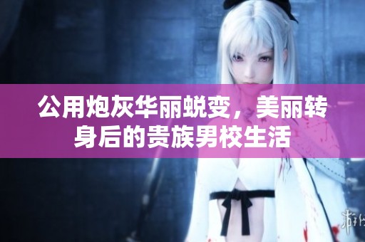 公用炮灰华丽蜕变，美丽转身后的贵族男校生活