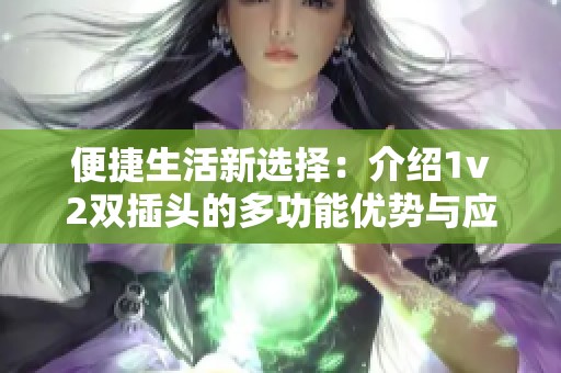 便捷生活新选择：介绍1v2双插头的多功能优势与应用