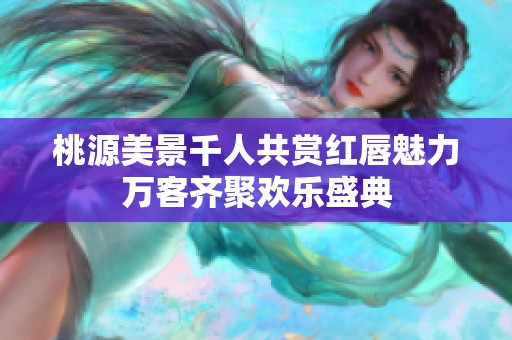 桃源美景千人共赏红唇魅力万客齐聚欢乐盛典
