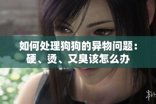 如何处理狗狗的异物问题：硬、烫、又臭该怎么办