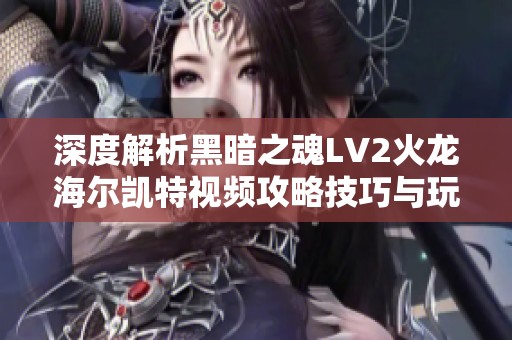 深度解析黑暗之魂LV2火龙海尔凯特视频攻略技巧与玩法分享
