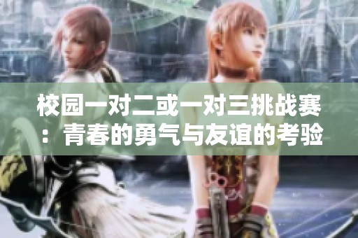 校园一对二或一对三挑战赛：青春的勇气与友谊的考验