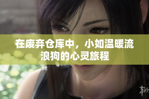 在废弃仓库中，小如温暖流浪狗的心灵旅程