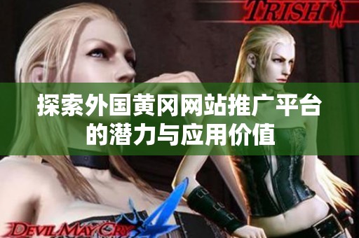 探索外国黄冈网站推广平台的潜力与应用价值