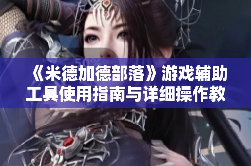 《米德加德部落》游戏辅助工具使用指南与详细操作教程分享