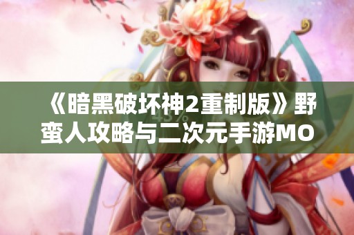 《暗黑破坏神2重制版》野蛮人攻略与二次元手游MOBA畅游体验分享