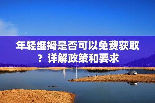 年轻继拇是否可以免费获取？详解政策和要求