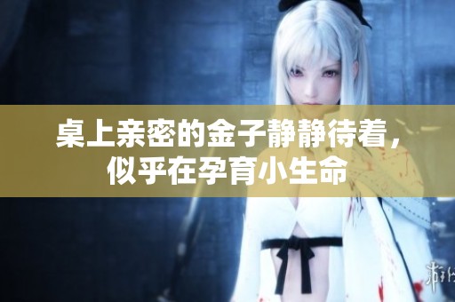桌上亲密的金子静静待着，似乎在孕育小生命