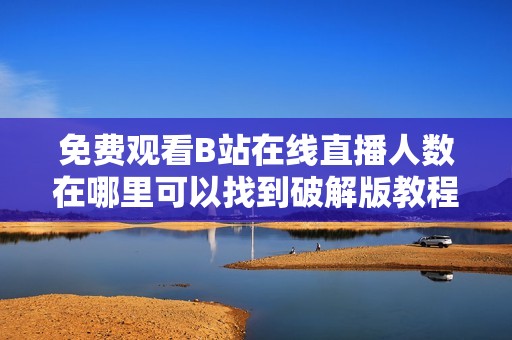 免费观看B站在线直播人数在哪里可以找到破解版教程