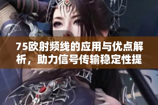 75欧射频线的应用与优点解析，助力信号传输稳定性提升