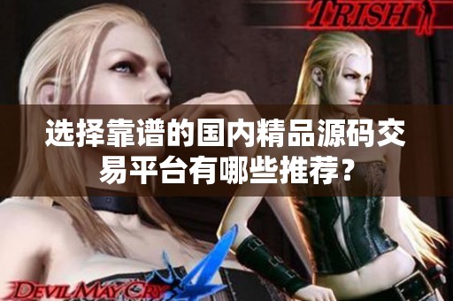 选择靠谱的国内精品源码交易平台有哪些推荐？