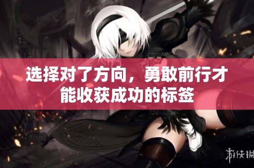选择对了方向，勇敢前行才能收获成功的标签