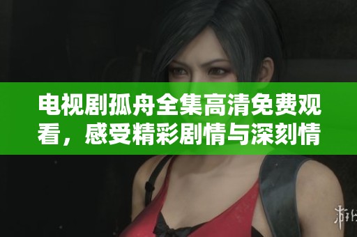 电视剧孤舟全集高清免费观看，感受精彩剧情与深刻情感