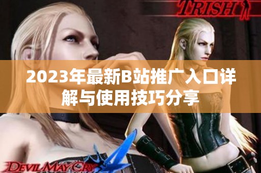 2023年最新B站推广入口详解与使用技巧分享