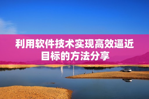 利用软件技术实现高效逼近目标的方法分享