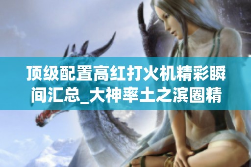 顶级配置高红打火机精彩瞬间汇总_大神率土之滨圈精彩分享